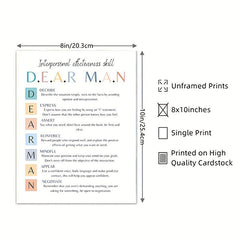 DBT Dialectical Therapy Art Poster