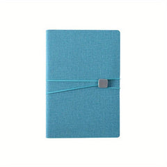 Portable PU Cover Notepad 200 Pages Multiple Colors