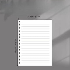Transparent Notepad Shell Detachable Binder