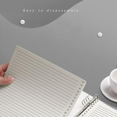 Transparent Notepad Shell Detachable Binder