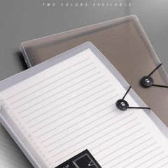 Transparent Notepad Shell Detachable Binder