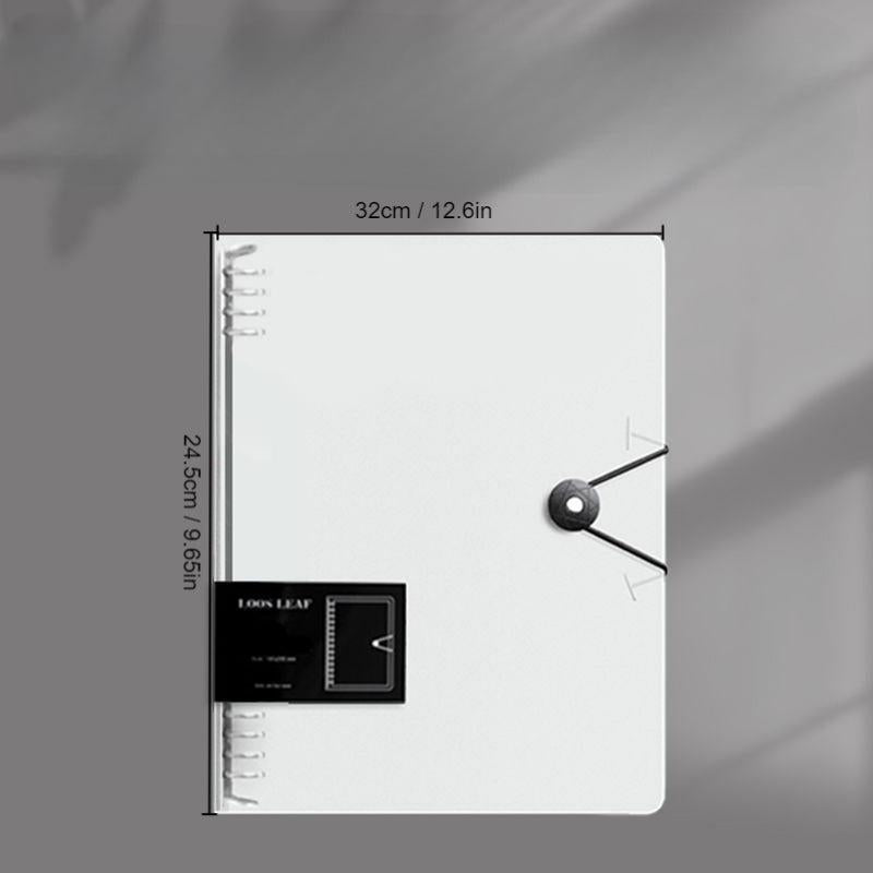 Transparent Notepad Shell Detachable Binder