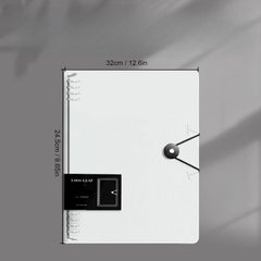 Transparent Notepad Shell Detachable Binder