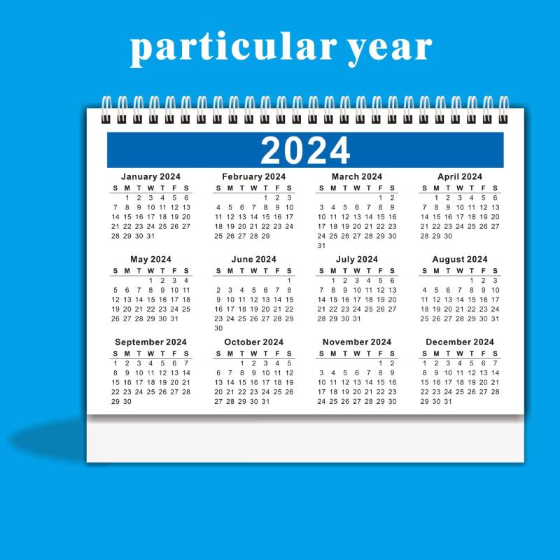 Creative English Desk Calendar 365-Day Countdown Coil Notepad