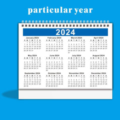 Creative English Desk Calendar 365-Day Countdown Coil Notepad