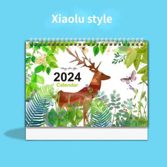 Creative English Desk Calendar 365-Day Countdown Coil Notepad