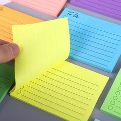 9 Packs Sticky Notes 450 Sheets Adhesive Memo Notepad Bulk Self Stick To Do List