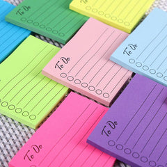 9 Packs Sticky Notes 450 Sheets Adhesive Memo Notepad Bulk Self Stick To Do List