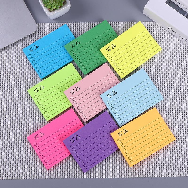 9 Packs Sticky Notes 450 Sheets Adhesive Memo Notepad Bulk Self Stick To Do List