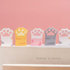 Cat Claw Sticky Notes for Bookmark Memo