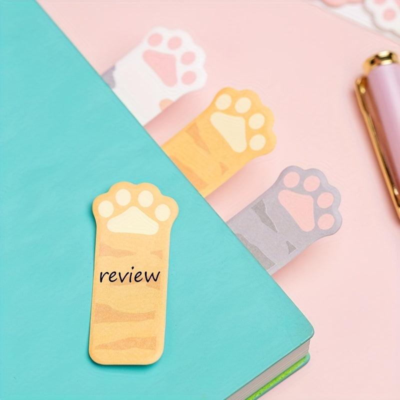 Cat Claw Sticky Notes for Bookmark Memo