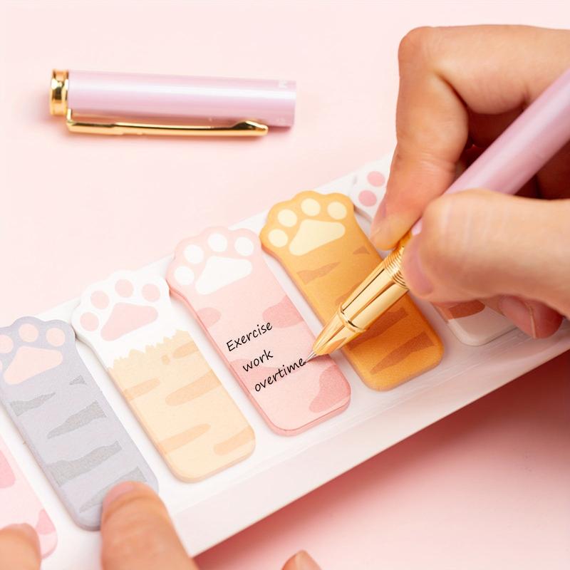 Cat Claw Sticky Notes for Bookmark Memo