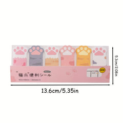 Cat Claw Sticky Notes for Bookmark Memo