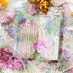 36pcs Flower Garden Series Journal Diary Decoration for Students