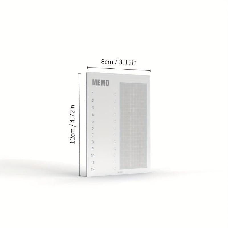 Non-Adhesive Note Pad 8.5x11 Paper, 60 Sheets