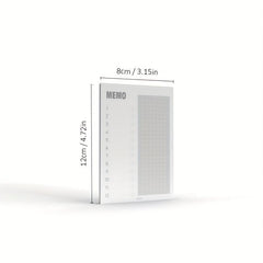 Non-Adhesive Note Pad 8.5x11 Paper, 60 Sheets