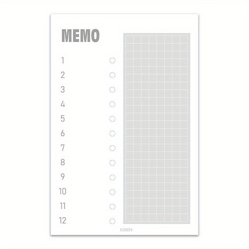 Non-Adhesive Note Pad 8.5x11 Paper, 60 Sheets