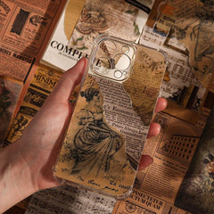 30pcs Vintage Journal Paper Pack