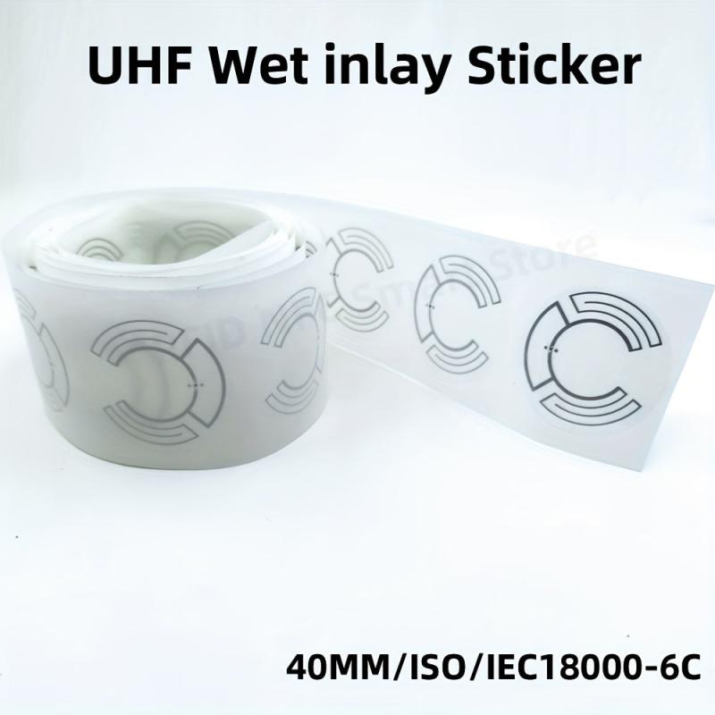 10pcs RFID UHF Tags Long Range Sticker Wet Inlay 860 960mhz Alien HEC EPC Global