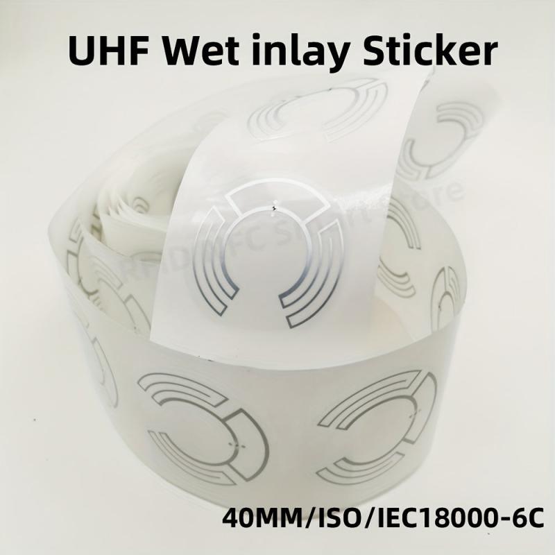 10pcs RFID UHF Tags Long Range Sticker Wet Inlay 860 960mhz Alien HEC EPC Global