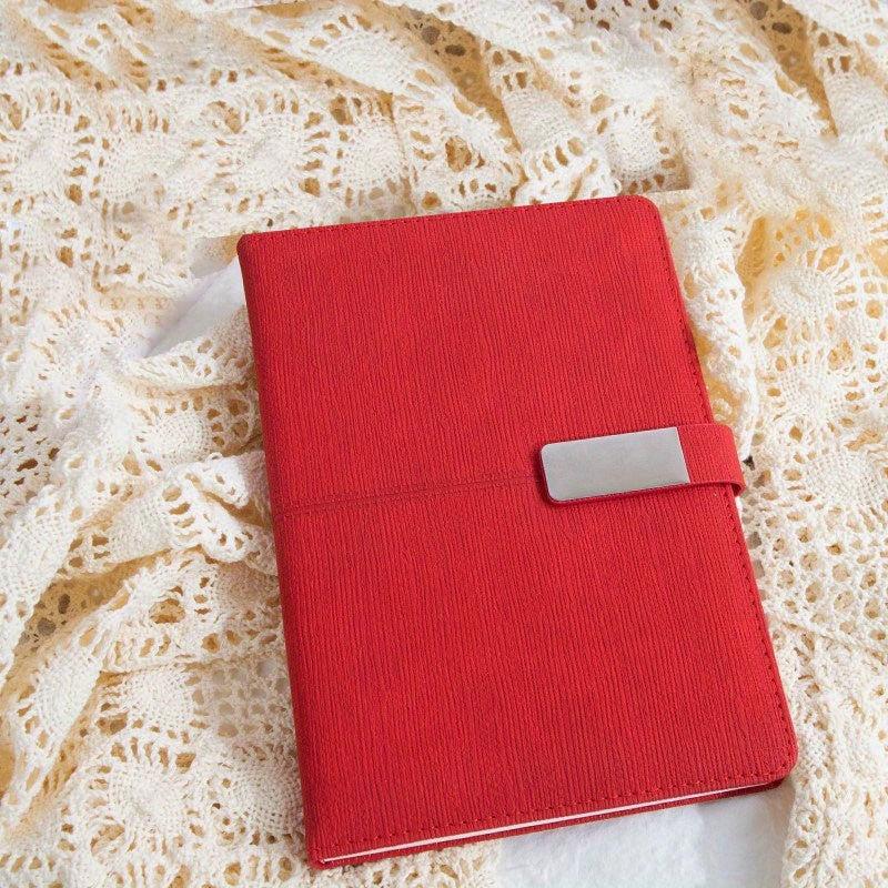 Vintage Sketchbook PU Hardcover Magnetic Notebook 200 Sheets