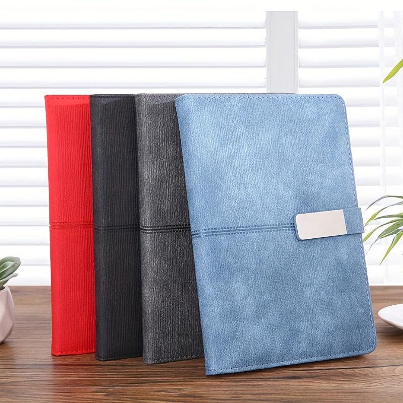 Vintage Sketchbook PU Hardcover Magnetic Notebook 200 Sheets