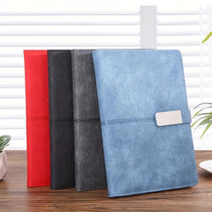 Vintage Sketchbook PU Hardcover Magnetic Notebook 200 Sheets