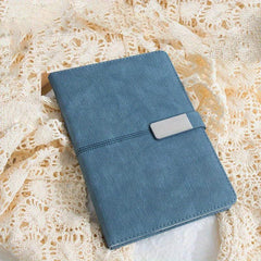 Vintage Sketchbook PU Hardcover Magnetic Notebook 200 Sheets