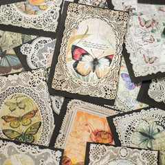 60sheets Butterfly Fantasy Scrapbook Paper Non-sticky Decorative Materials
