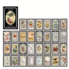60sheets Butterfly Fantasy Scrapbook Paper Non-sticky Decorative Materials