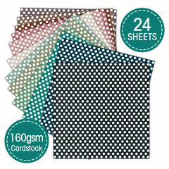24pcs Colorful Paper Label Stickers for Office Diary Notepad Origami Book Cover