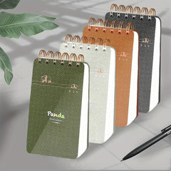 Waterproof Hardcover Notepad 140 Sheets Horizontal Line Checkered Journal