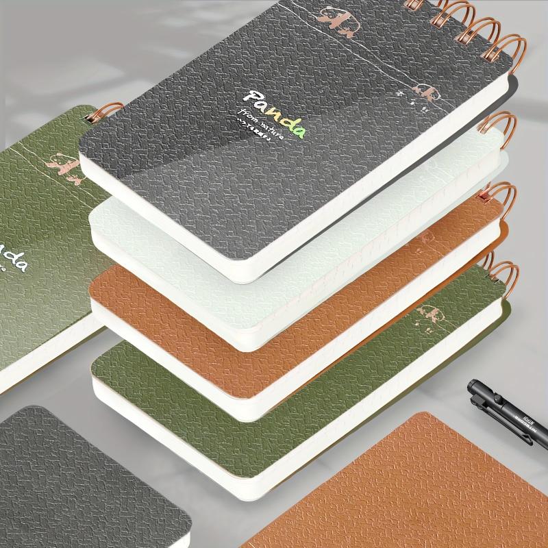 Waterproof Hardcover Notepad 140 Sheets Horizontal Line Checkered Journal
