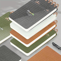 Waterproof Hardcover Notepad 140 Sheets Horizontal Line Checkered Journal
