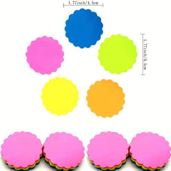 Colorful Lace Sticky Notes Set 400 Sheets