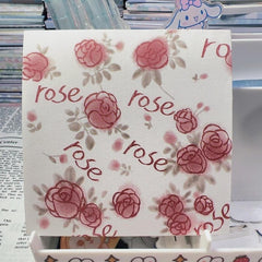 2PCS High Beauty Memo Tearable Non Adhesive Memo Paper Student Book Girl Heart
