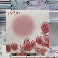 2PCS High Beauty Memo Tearable Non Adhesive Memo Paper Student Book Girl Heart