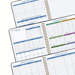 BUBU Budget Planner Monthly Finance Organizer With Expense Tracker