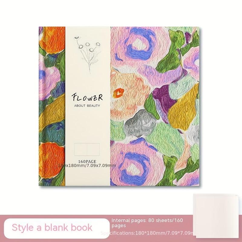 Fabric Painting Sense Blank Journal Book Graffiti Action Comic Book