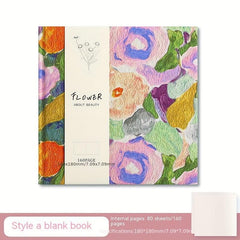 Fabric Painting Sense Blank Journal Book Graffiti Action Comic Book