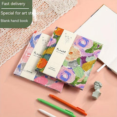 Fabric Painting Sense Blank Journal Book Graffiti Action Comic Book