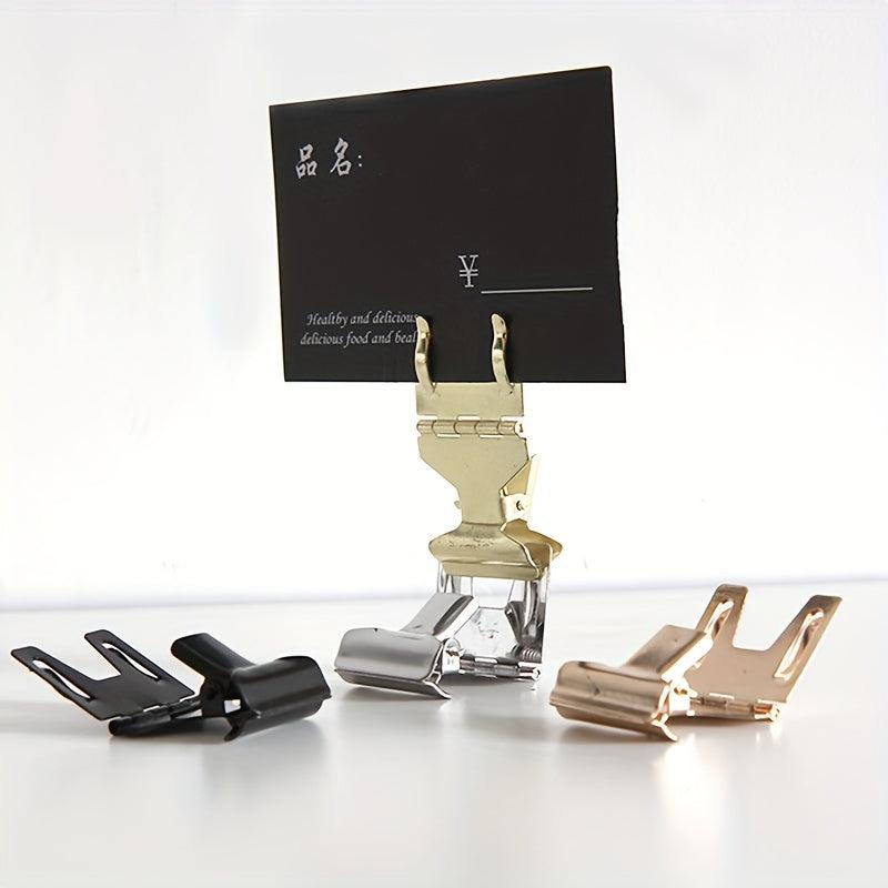 Cake Metal Clip Shelf Edge Sign Holder
