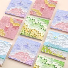 Season Hot Selling Painting Sticky Notes For Students