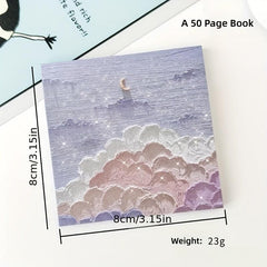 Season Hot Selling Painting Sticky Notes For Students