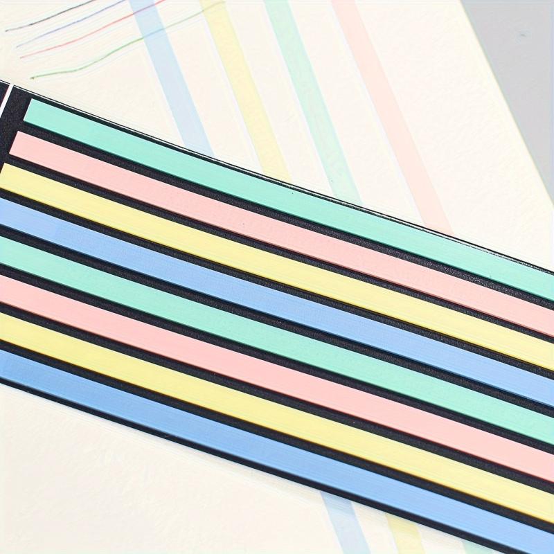 160pcs Thin Strip PET Sticky Notes Record Label Paper Index Stickers