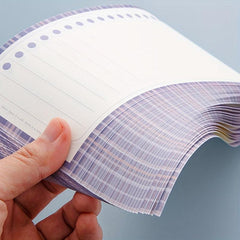 Long Sticky Note Book - Rip Without Adhesive - Student & Office Paper