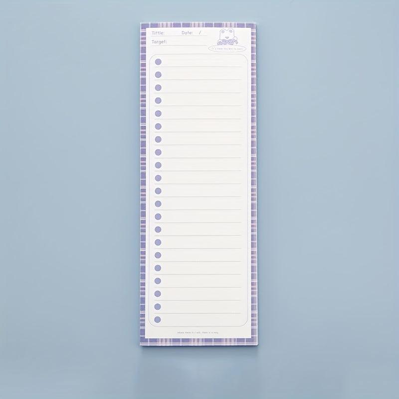 Long Sticky Note Book - Rip Without Adhesive - Student & Office Paper