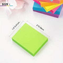 800 Sheets Sticky Notes Bright Colors Recyclable Self Stick Pads