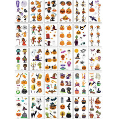 30pcs Scar Halloween Tattoo Stickers Funny Horror Waterproof Realistic Stickers