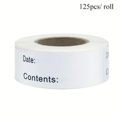 300pcs Catering Food Labels, 2.54x5.08cm Blank Labels